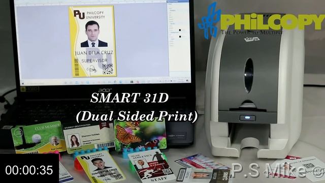 SMART 31D ID PRINTER (PVC CARD) смотреть онлайн