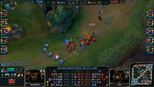 GIGABYTE Marines vs TSM – MSI 2017 Group Stage. День 4: Игра 2 смотреть онлайн