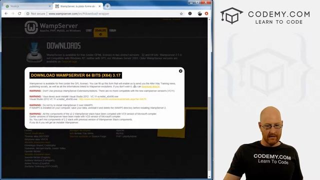 Install Wamp For Node.js - Intro To MySQL With Node.js смотреть онлайн