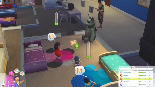 TheSims 4 Challenge 100 ДЕТЕЙ #13 - Днюшка♥ смотреть онлайн