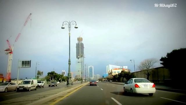 Автопробег - пр. "Гейдара Алиева". 17.12.16. Баку смотреть онлайн