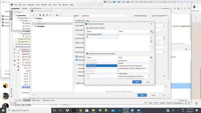 Py4JError JVM error in spark 3 pyCharm смотреть онлайн