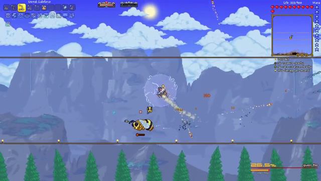 Malice Queen Bee NoHit - Terraria Calamity Mod смотреть онлайн