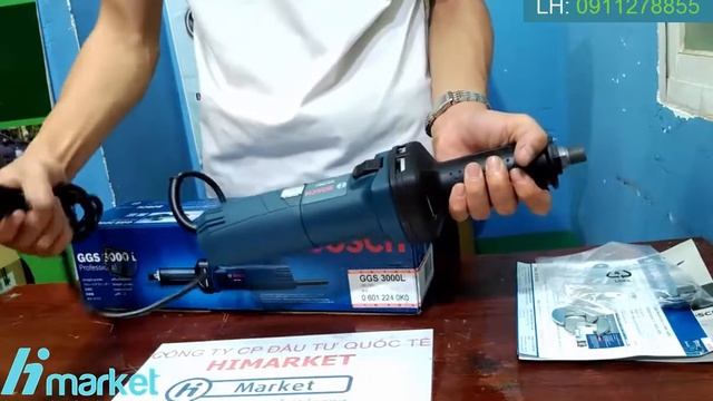 Máy Mài Thẳng Bosch 300W GGS 3000L 25mm Cao Cấp, Hotline 0911278855