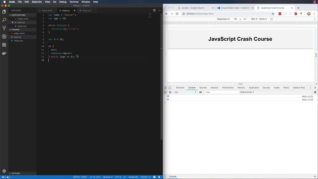 为初学者准备的：JavaScript 速成 смотреть онлайн