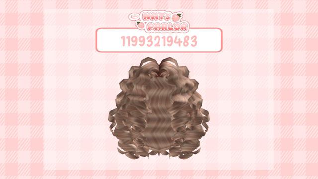 ROBLOX/Berry Avenue Curly Hair Codes