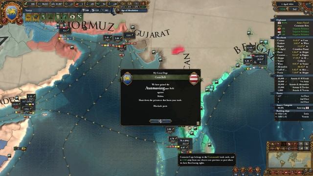 Eu4 Venice Ep.23 Trade League management! смотреть онлайн