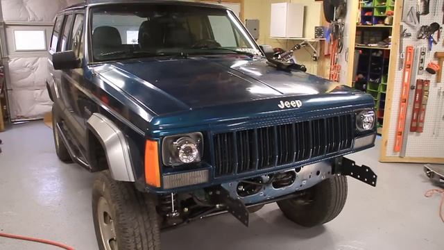 Rough Country Front Winch Bumper Install смотреть онлайн