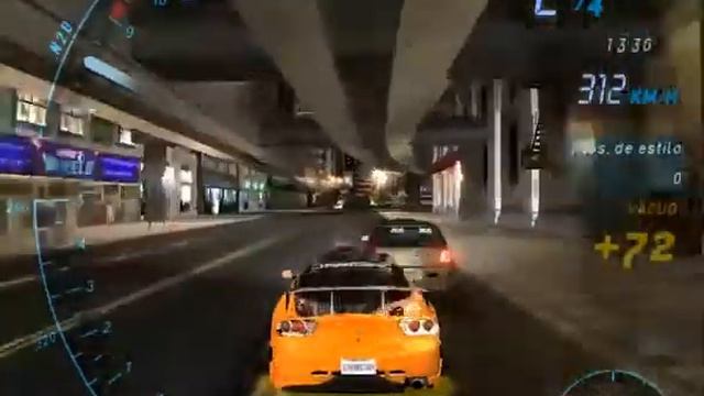 NFSU1 Mazda RX7 Drag смотреть онлайн