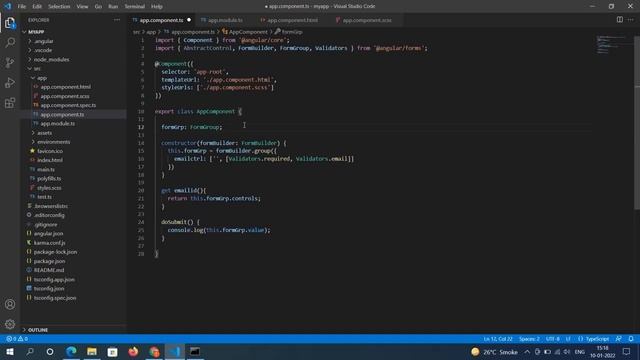 Email Validation In Angular 13 | Angular 13 Tutorial | Develop Mobile Applications смотреть онлайн