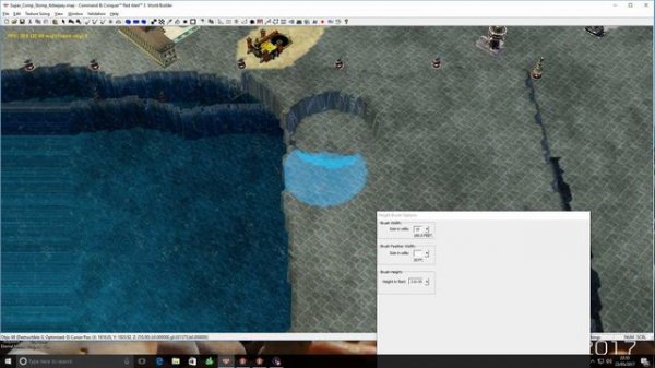 Red Alert 3 World Builder , Water tool , Part 2