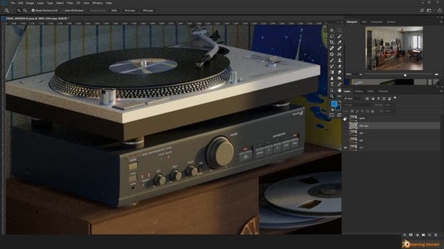 Настройки cycles BLENDER 3.1. Крутой рендер за три шага, постобработка в Photoshop. смотреть онлайн