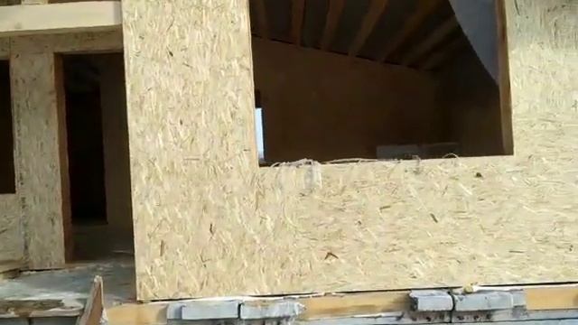 Каркасный дом в Омске. Завершение строительства. смотреть онлайн