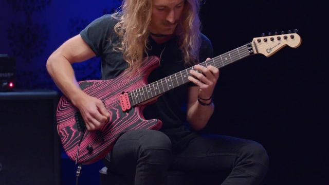 Charvel® Pro-Mod San Dimas® Neon Pink Ash смотреть онлайн