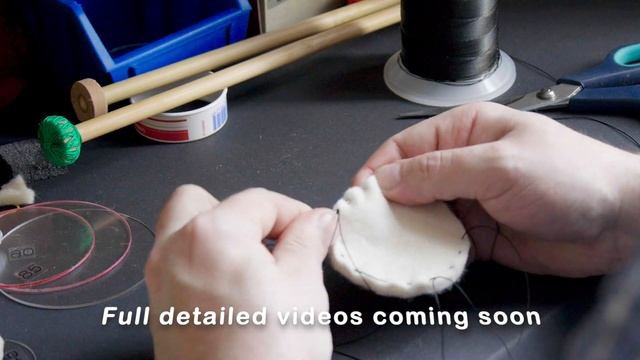 Making A Truly Professional Timpani Mallets. Preview.