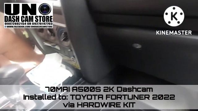 TOYOTA FORTUNER 70MAI A500S смотреть онлайн