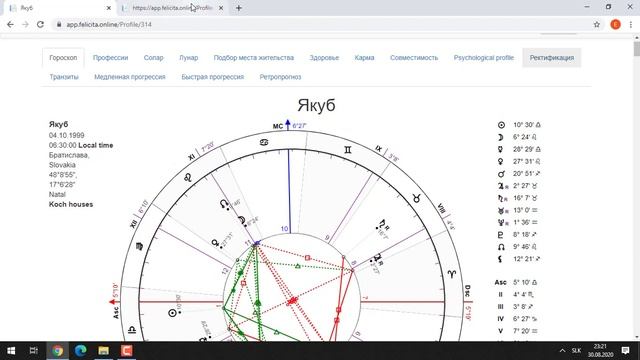 Определение интервала времени рождения, Якуб смотреть онлайн