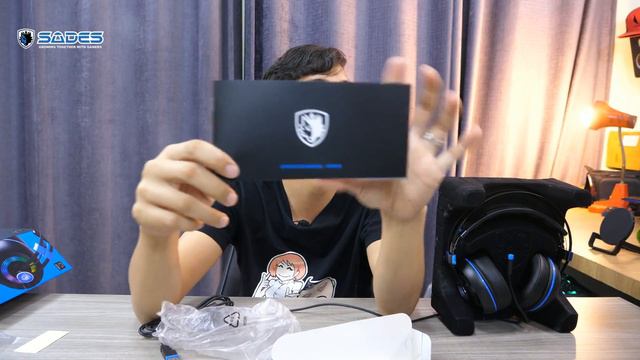 รีวิว SADES Armor Realtek Software Tuned RGB Gaming Headset смотреть онлайн