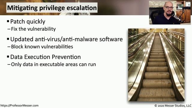 Privilege Escalation - SY0-601 CompTIA Security+ : 1.3 смотреть онлайн