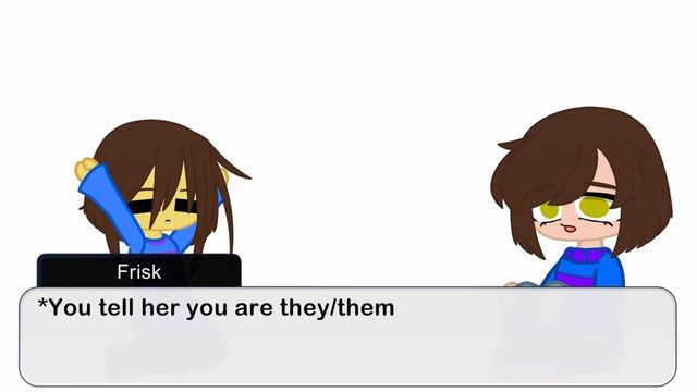 •”Canon” Frisk Meets Fanon Frisk• Undertale 1/???