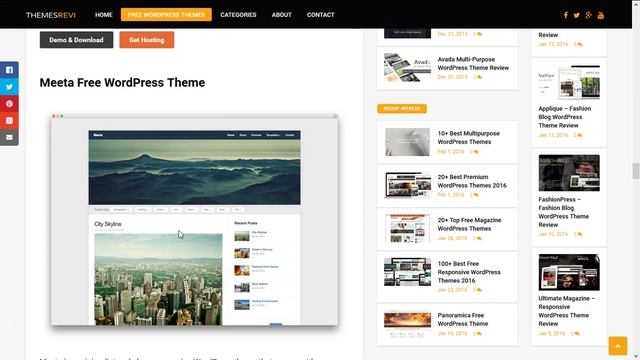 20+ Top Free Magazine WordPress Themes смотреть онлайн