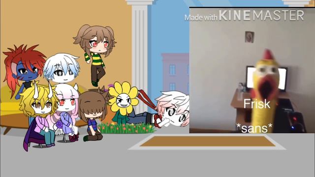 Undertale reacts to |Undertale as vines| look in the description for the original video смотреть онлайн