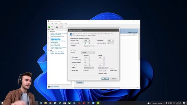 Overclock Your 60Hz Monitor to 75Hz Refresh Rate! смотреть онлайн