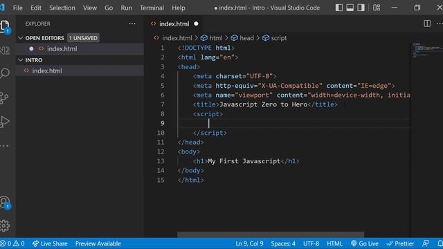 Getting Started with JavaScript: A Beginner's Guide to Mastering JavaScript from Zero to Hero смотреть онлайн