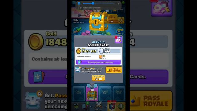 Clash Royale- Chests Unlocked + clan placed 1st Position смотреть онлайн