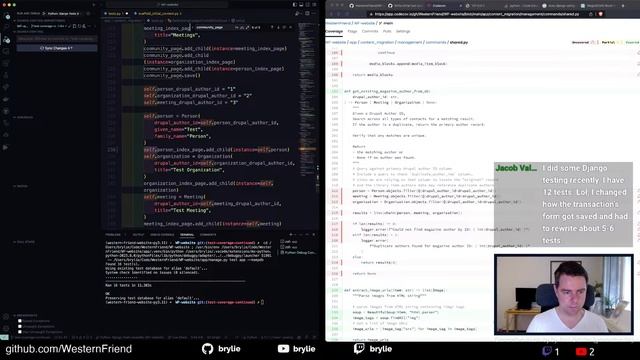 Django development: Improving test coverage for content migration scripts смотреть онлайн