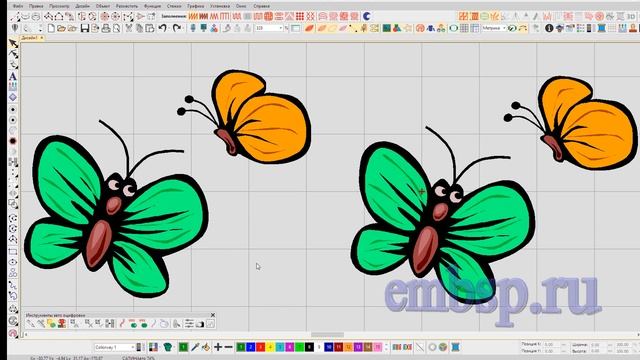 Wilcom EmbroideryStudio e4.2 уроки курсы Автоматическая оцифровка векторных картинок смотреть онлайн