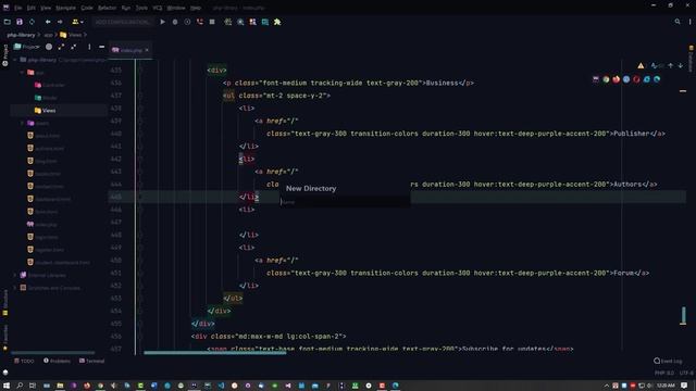 #1. PHP library management смотреть онлайн