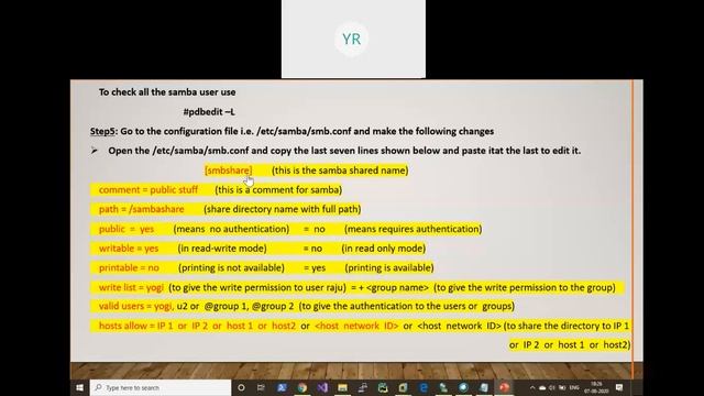 how to configure samba in linux? part 1 смотреть онлайн