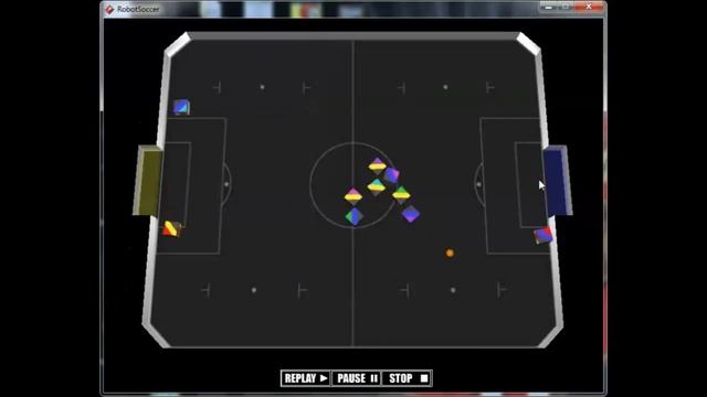 Robot Soccer Strategy смотреть онлайн