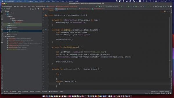 android panorama photo viewer | android panorama view for 360 degree photo in kotlin tutorial 2021