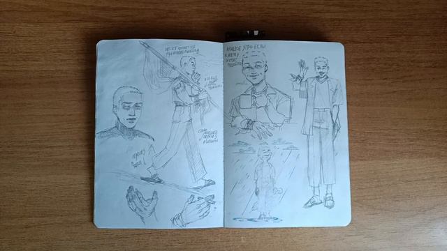 обзор мусорного скетчбука [sketchbook tour] pt.1 смотреть онлайн