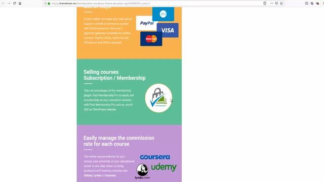Education WordPress Theme Education WP смотреть онлайн