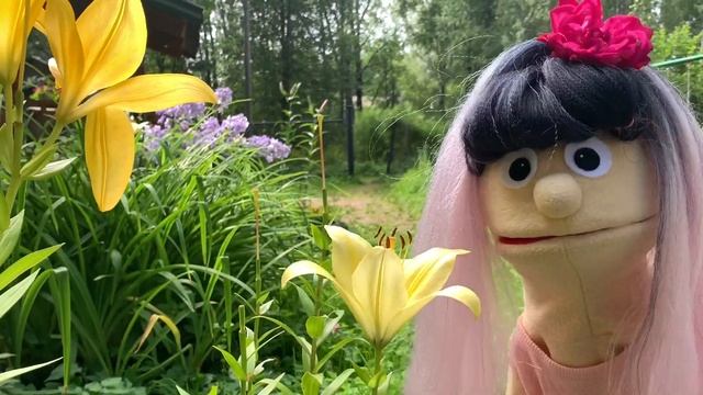 ПОМОГАЮ НА ДАЧЕ ? Кукла МАППЕТ? смотреть онлайн