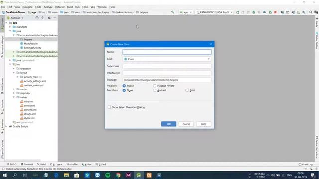 Dark/Night mode in Android || Android app with dark theme || Saving dark mode in shared preferences смотреть онлайн