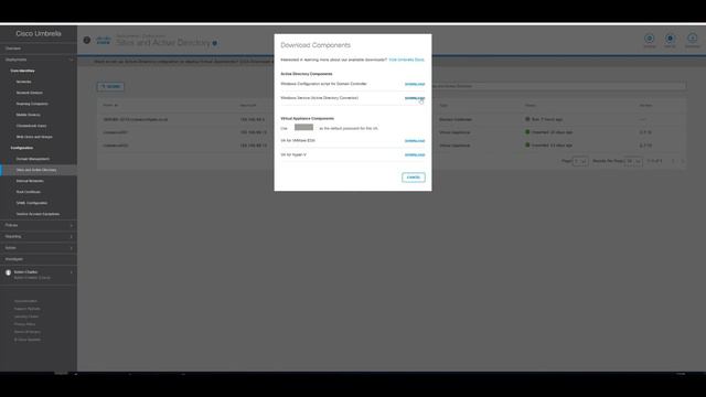 Configuring Cisco Umbrella Windows AD Connector Part 2 смотреть онлайн