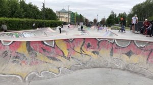 СКЕЙТПАРК ЕКАТЕРИНБУРГ СКЕЙТ ПАРК XXII ПАРТСЪЕЗДА ДВОРЕЦ МОЛОДЁЖИ SKATEBOARD PARK RUSSIA SKATEPARK