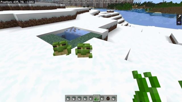 FROGS ARE HERE! Tadpoles Too! Bug Fixes And More! 1.18 / 1.19 Bedrock Edition Beta смотреть онлайн