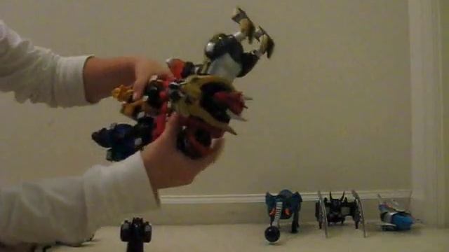 custom power rangers jungle fury megazord смотреть онлайн