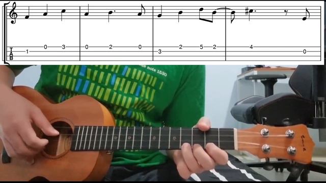Rainbow Connection - Easy Beginner Ukulele Tabs With Playthrough Tutorial Lesson смотреть онлайн