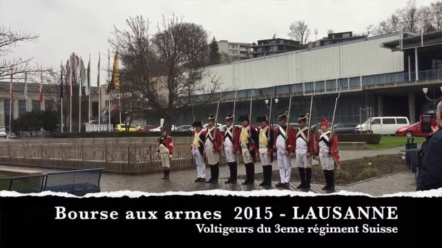 Voltigeurs 3eme Régiment Suisse - Bourse aux armes - Lausanne - 2015 смотреть онлайн