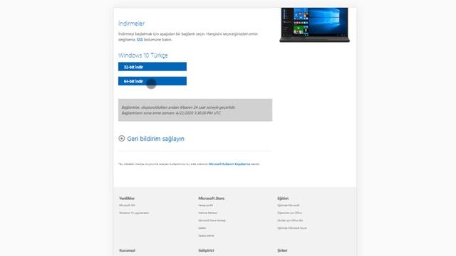 Orjinal Son Sürüm Windows 10 Nasıl İndirilir | Tek Link | ISO смотреть онлайн