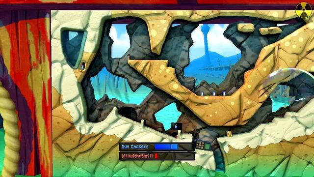 Worms Revolution: Puzzle 6 - Dodge, Bodge, Kill! (Puzzles Walkthrough) смотреть онлайн