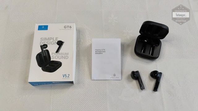 Haylou GT6 TWS Bluetooth Earphones - Bluetooth 5.2 - Unboxing смотреть онлайн