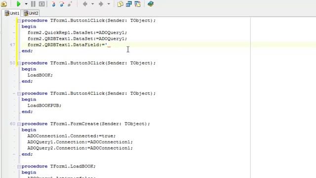 Delphi 2010 Tutorial - Using QuickReport Programmatically 1 and more than 1 tables смотреть онлайн