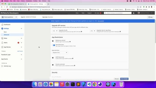 Flutter Login With Facebook Without Firebase | IOS Part | 2022 | @flutterdev смотреть онлайн